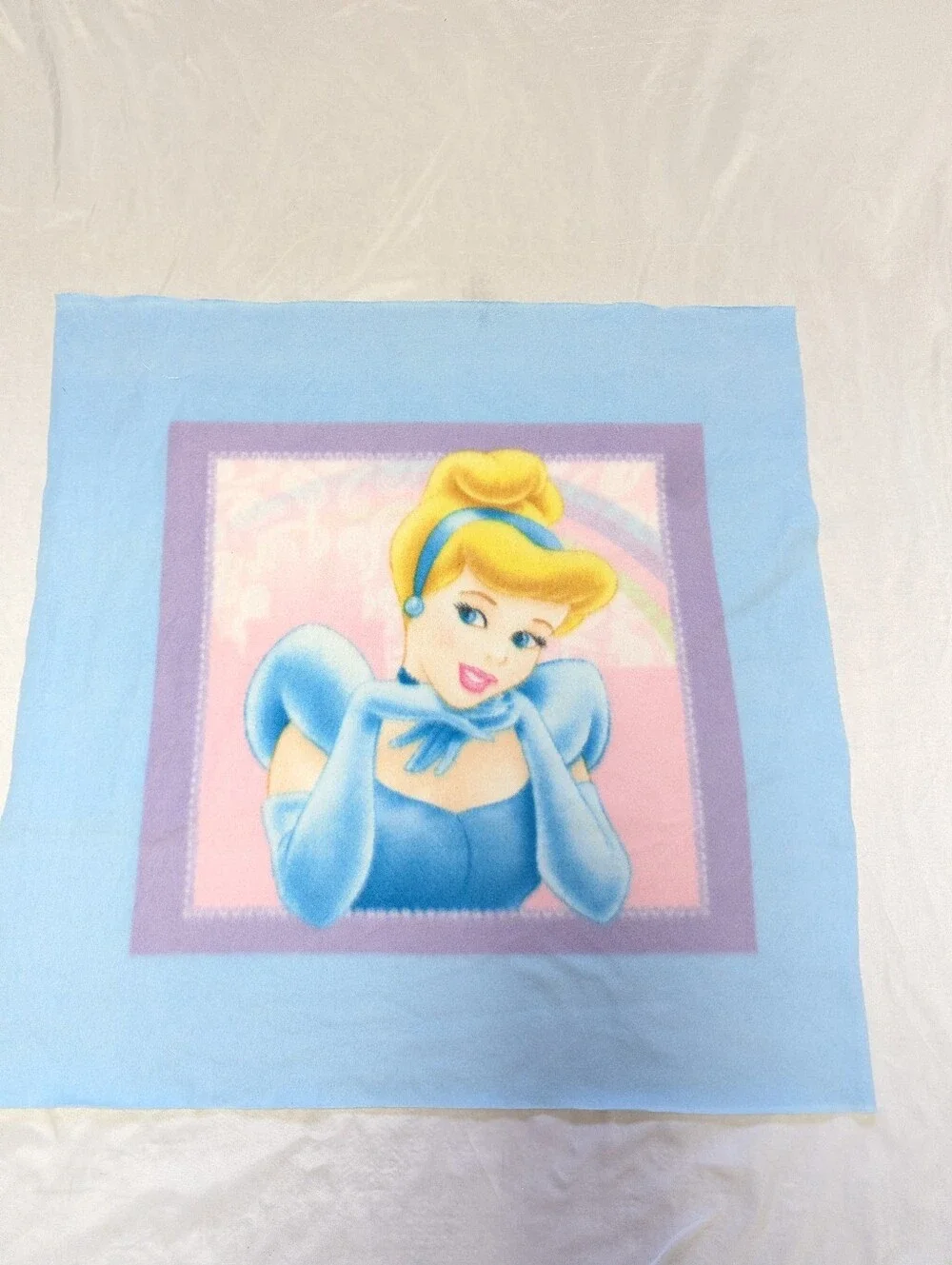 Disney Princess Cinderella Fleece Fabric Panel 27